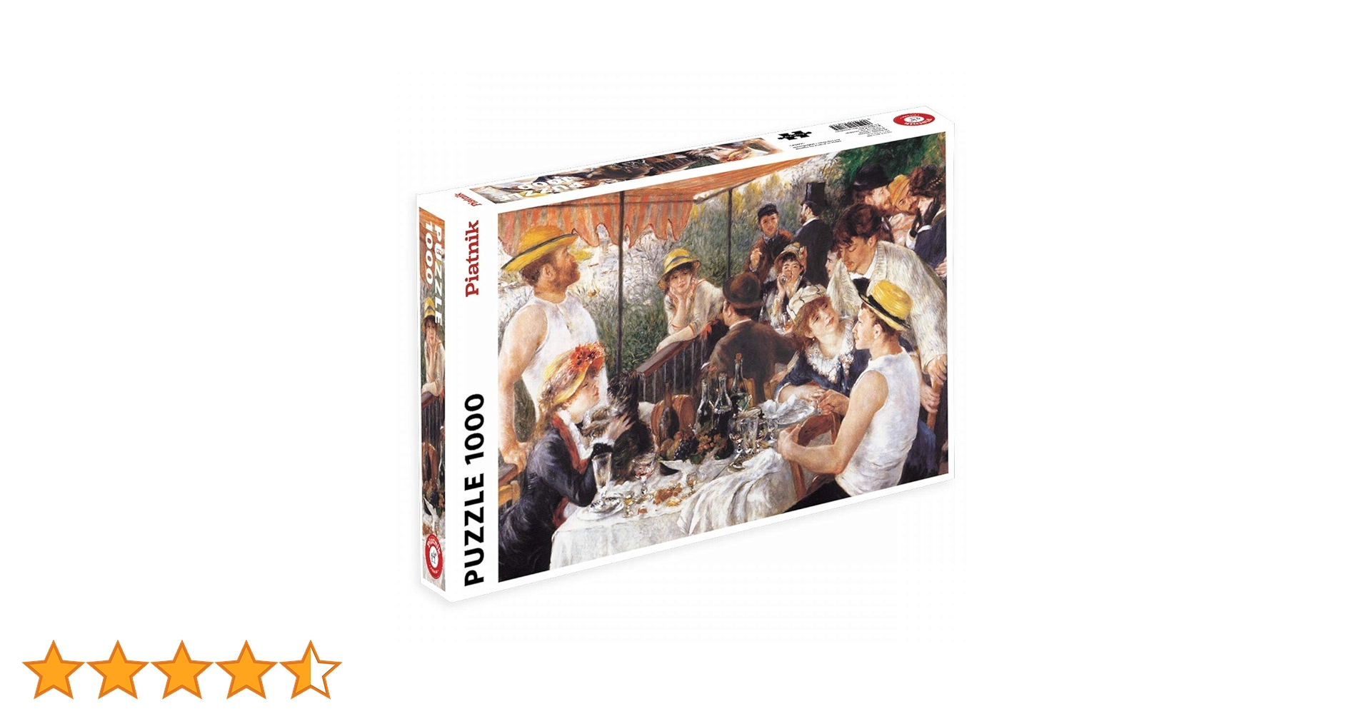 舟遊びの昼食　ジグソーパズル　2000pieces 舟遊びをする人々の昼食（ピエール＝オーギュスト・ルノワール